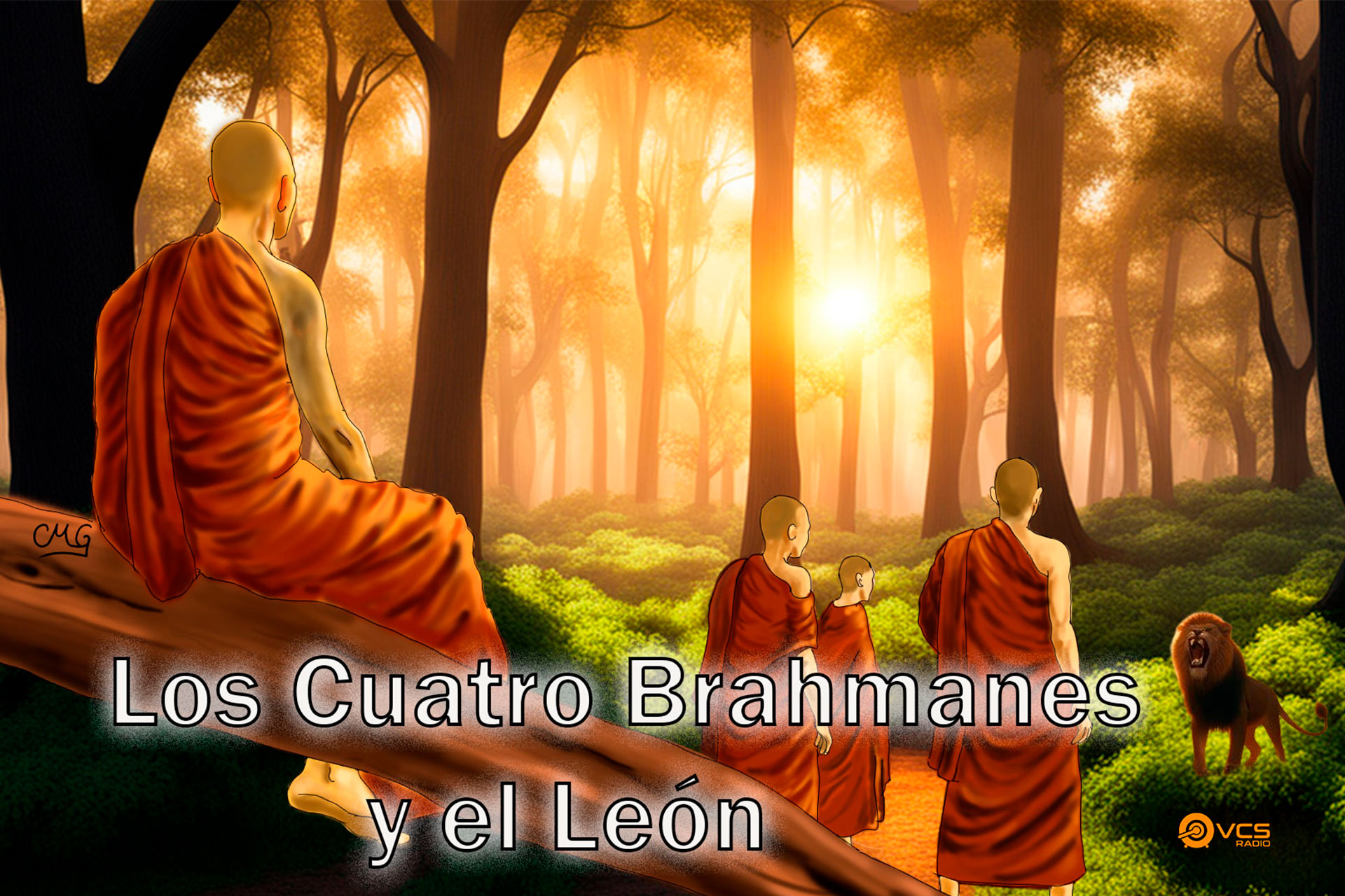 Los Cuatro Brahmanes y el León