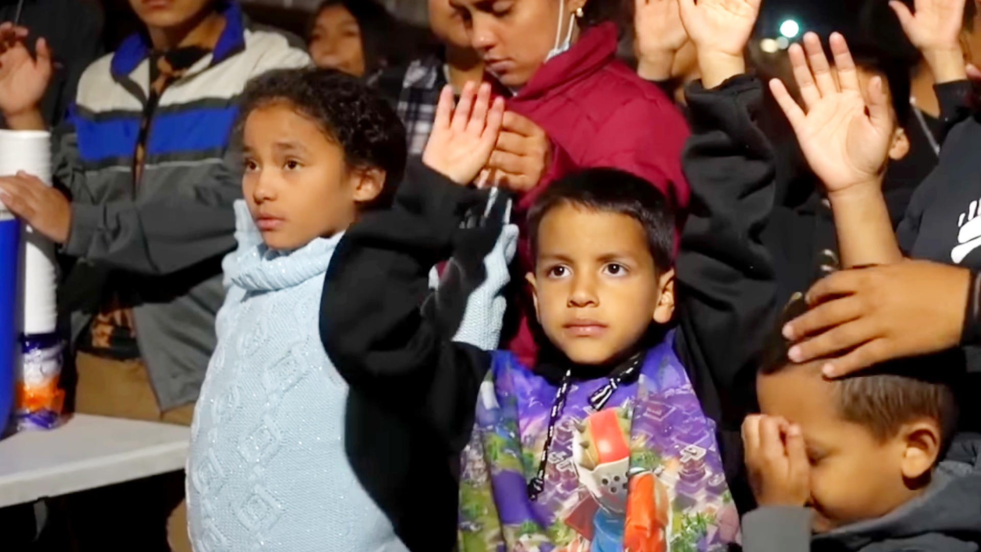 Los niños son el botín para los traficantes de personas,