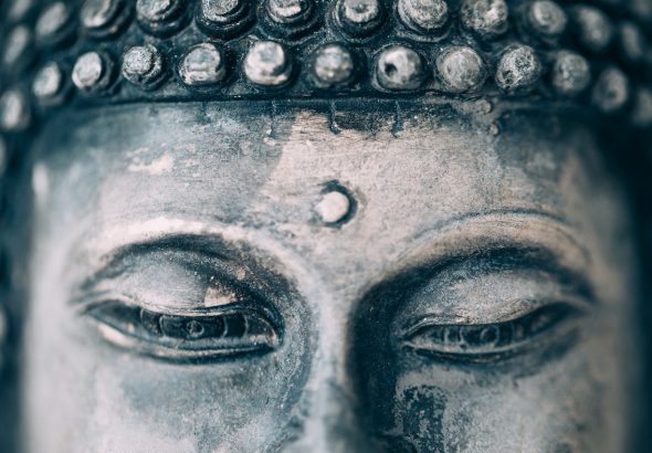 Asombrosos primeros planos de Buda, también conocido como Siddhartha Gautama